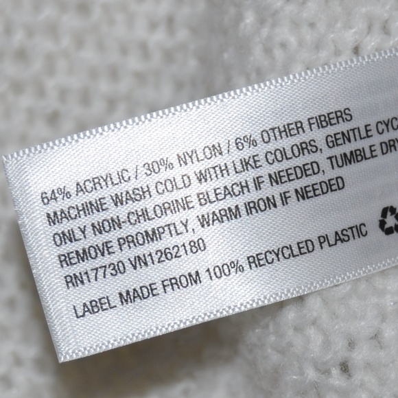 NEW Cream Oversized Choker Neck Sweater Tunic [B8] - Picture 6 of 6